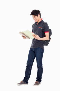 Genç Asyalı öğrenci