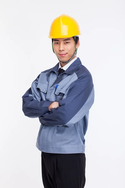 Junger asiatischer Ingenieur. — Stockfoto