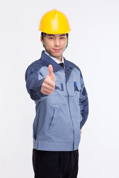 Junger asiatischer Ingenieur. — Stockfoto