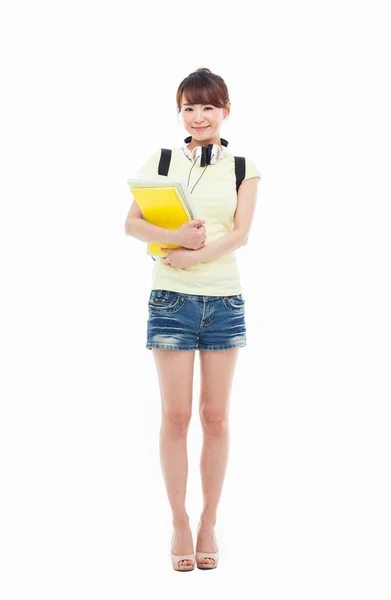 Junge asiatische Studentin — Stockfoto