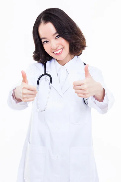 Jeune asiatique femme médecin — Photo