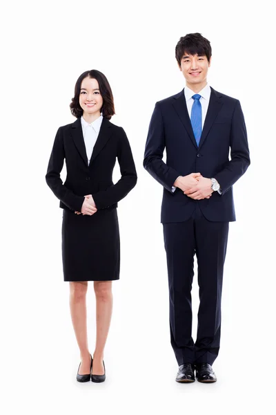 Young Asian business couple — Stock Photo, Image