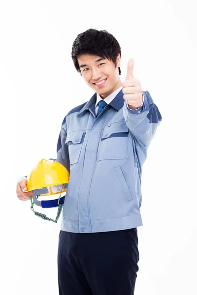 Young Asian engineer. — Stock Photo, Image