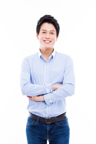 gülen ile genç adam