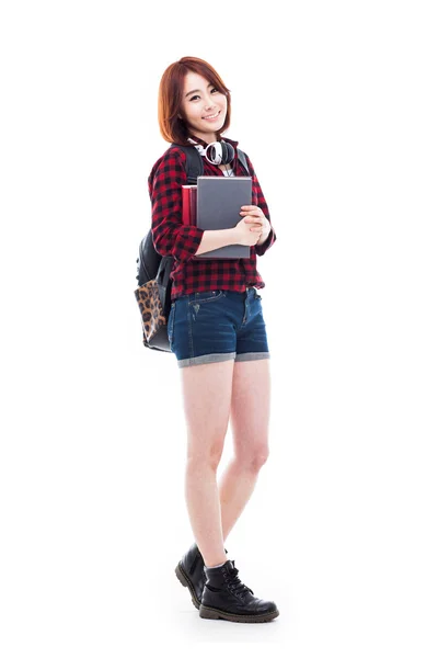 Jovem estudante asiático mulher — Fotografia de Stock