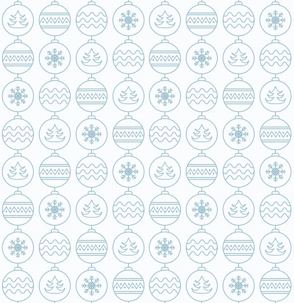 Bolas de Navidad — Vector de stock