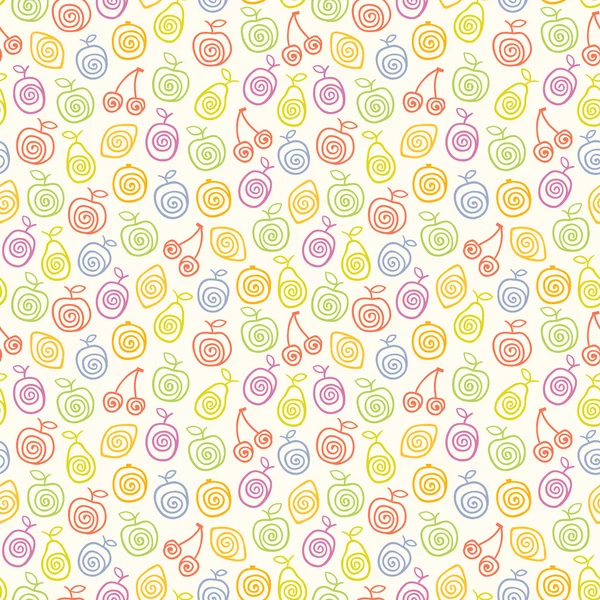 Fruity pattern — Stock Vector