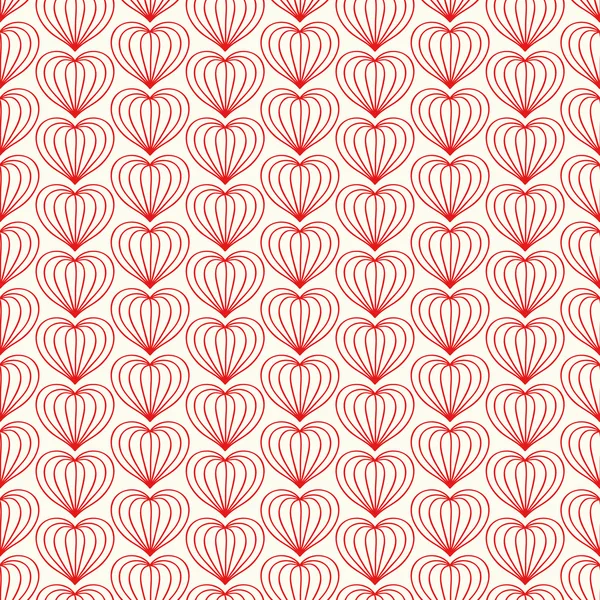 Hjärtan mönster — Stock vektor