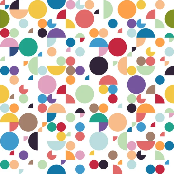Dikişsiz retro soyut geometrik desen. vektör çizim