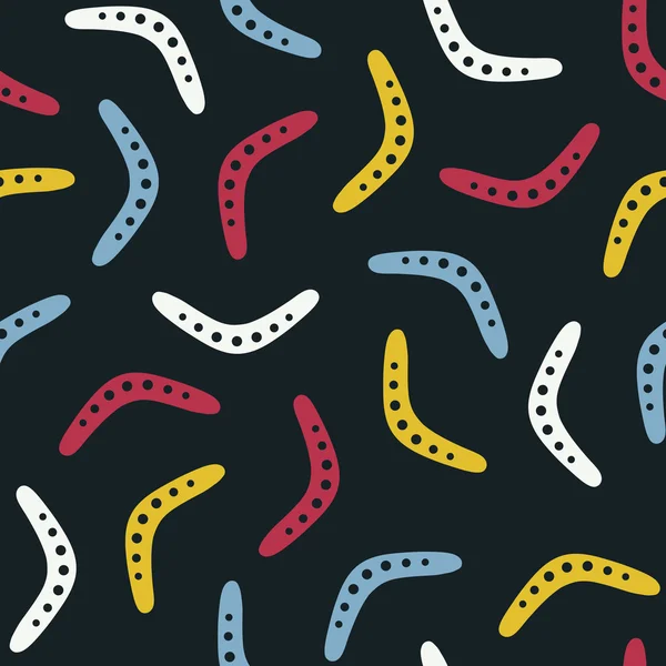Motif boomerang — Image vectorielle