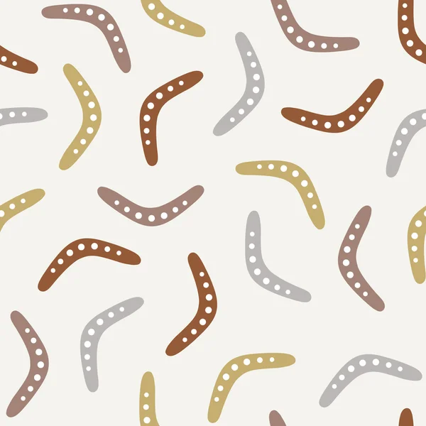 Motif boomerang — Image vectorielle