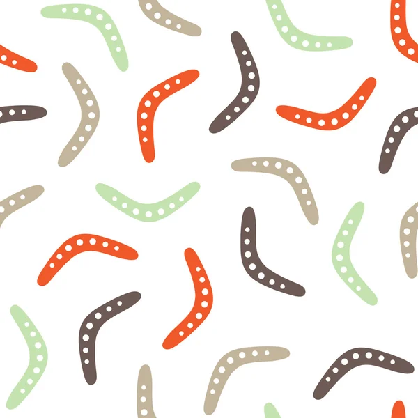 Motif boomerang — Image vectorielle