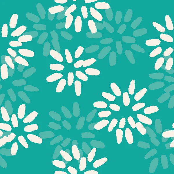 Patrón floral — Vector de stock