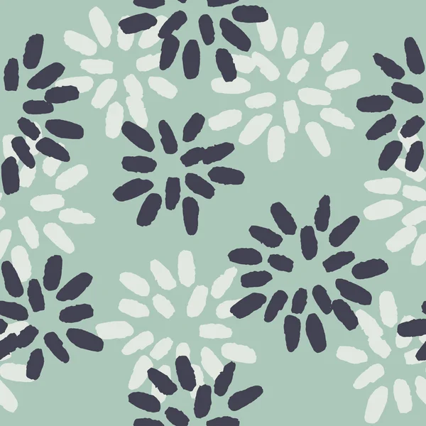 Patrón floral — Vector de stock