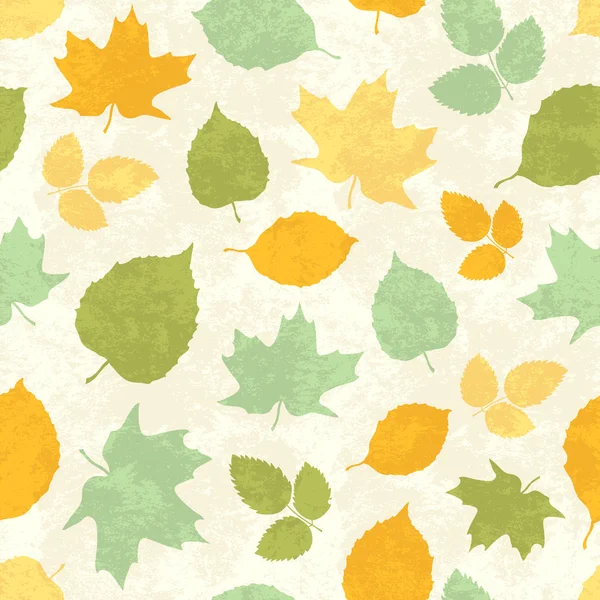 Leaves pattern — Stock Vector