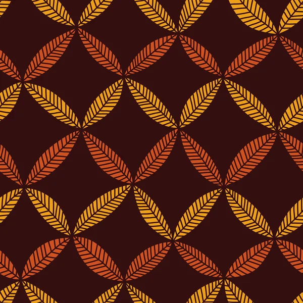 抽象的な葉のパターン — ストックベクタ