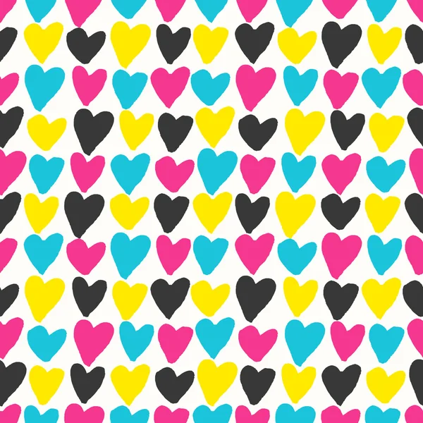 Hearts pattern — Stock Vector