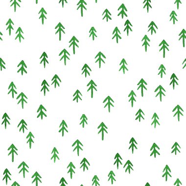 Noel ağaçları desen