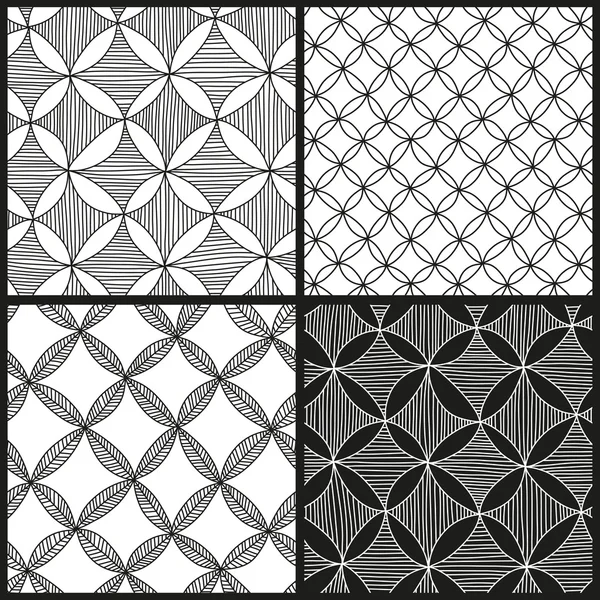 Ensemble de motifs abstraits — Image vectorielle