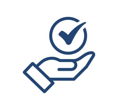 İşaret simgesi vektör dizaynını kontrol et