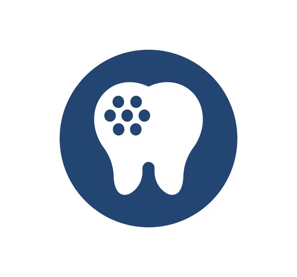 Clínica Dental Icono Dental Clínica Dental — Archivo Imágenes Vectoriales