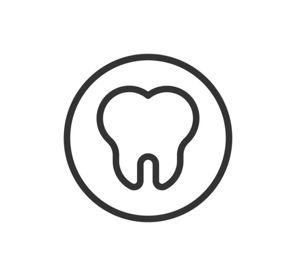 Clínica Dental Icono Dental Clínica Dental — Archivo Imágenes Vectoriales