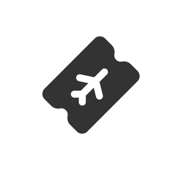 Conjunto de ícones vetoriais Avia Ticket. — Vetor de Stock