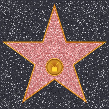 Star televizyon alıcısı (hollywood Şöhret Kaldırımı)