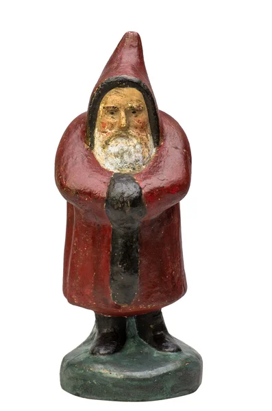 Antike Weihnachtsmann-Figur — Stockfoto