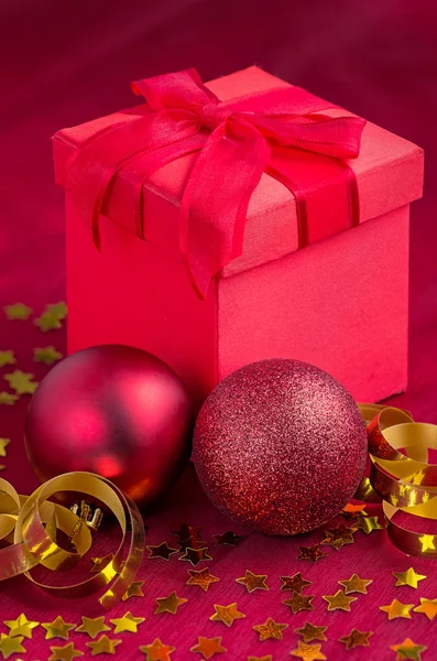 Decoración de Navidad con regalos —  Fotos de Stock