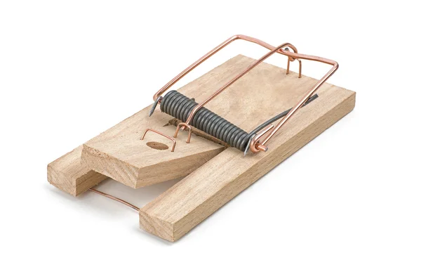 Loaded mousetrap — Stockfoto
