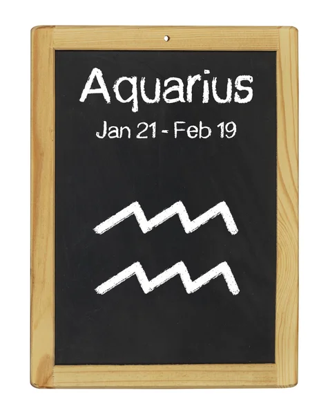 Zodiac sign Aquarius — Stock Photo, Image