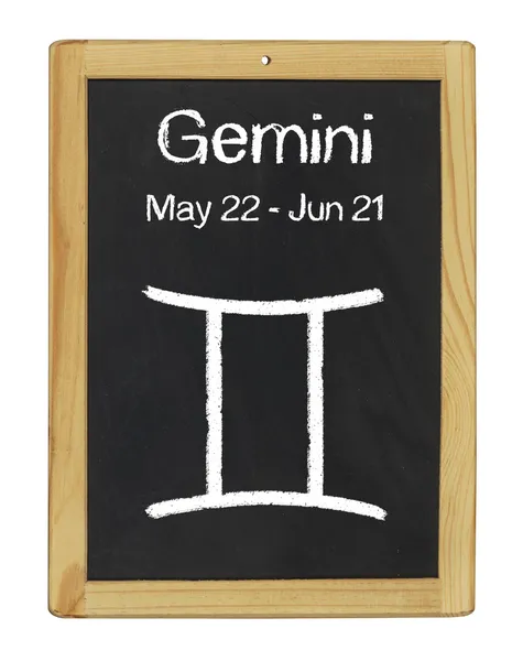 Signo del zodíaco gemini — Foto de Stock