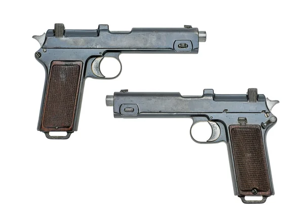 Austriapistolen Steyr 1916 – stockfoto