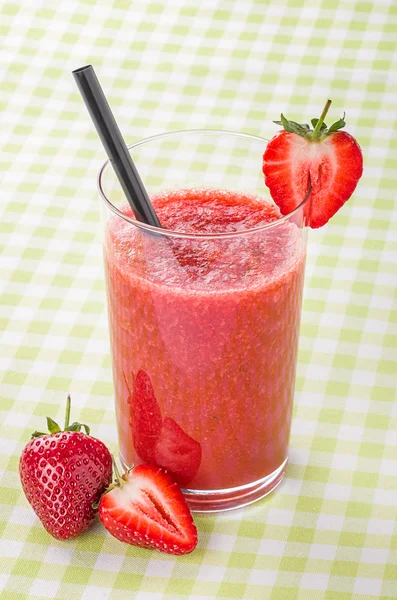 Çilekli Smoothie — Stok fotoğraf