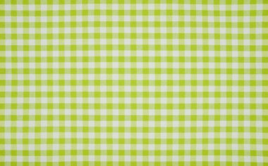 Green and white checkered tablecloth clipart
