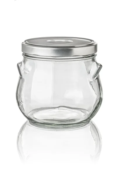 Isolated jam jar — Stock Photo, Image