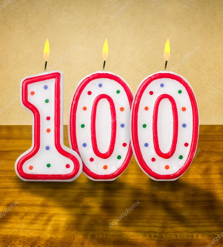 Burning birthday candles — Stock Photo © Zerbor 44148127