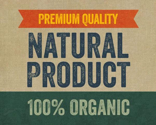 Qualità Premium - Prodotto naturale — Foto Stock