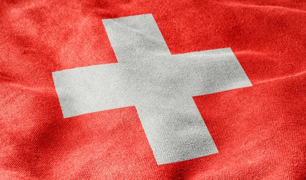 Drapeau de Suisse — Photo