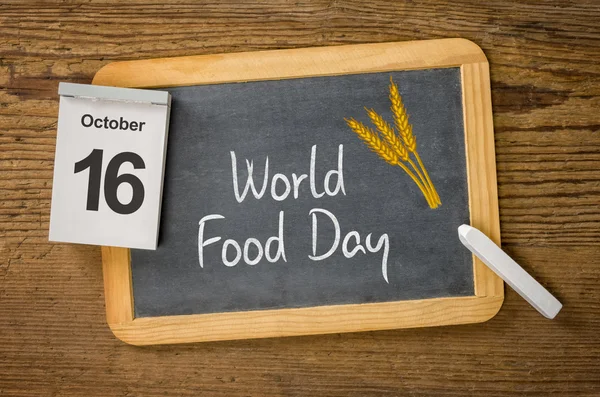 10 月 16 日世界粮食日 — 图库照片