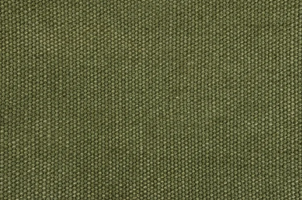 Olive green cotton texture — Stock Photo, Image