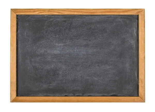 Blackboard vazio com uma moldura de madeira — Fotografia de Stock