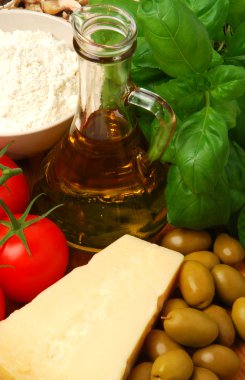 pizza için malzemeler