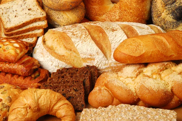 Ekmek, çörek ve kekler — Stok fotoğraf
