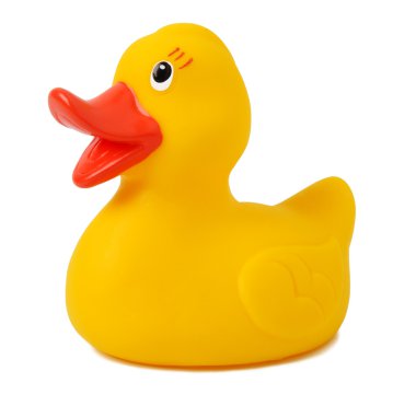 Sarı plastik ördek