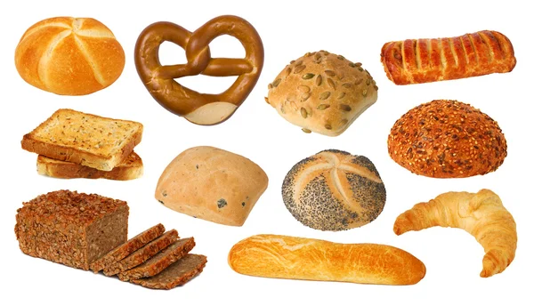 Kolekcja chleb — Zdjęcie stockowe