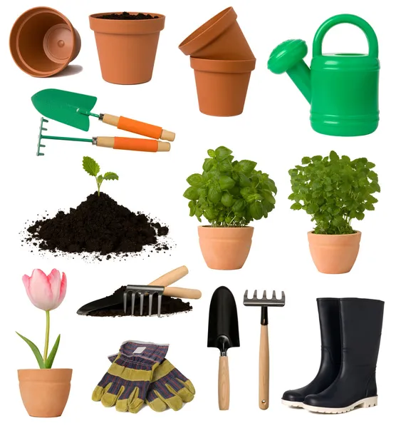 Gardening collection — Stock Photo, Image