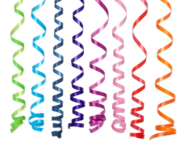 Colorful streamers — Stock Photo, Image