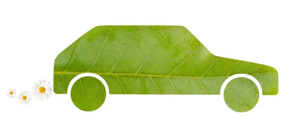 Green car concept — Stock Photo, Image